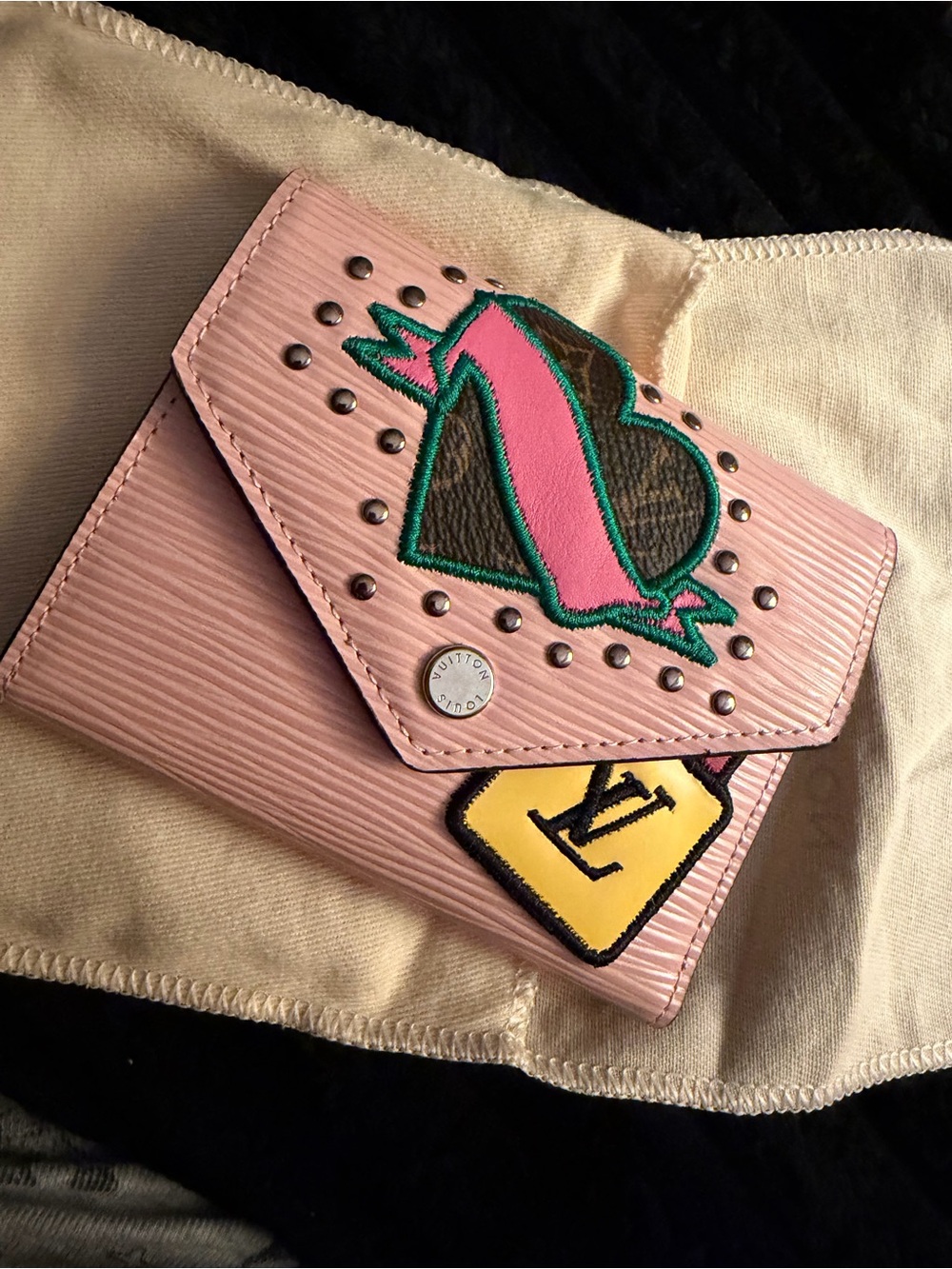 Louis Vuitton Stories Epi Leather Victorine Wallet